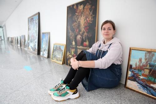 В КЗЦ «Миллениум» открылась персональная выставка Светланы Воробьевой  «Следы времени»