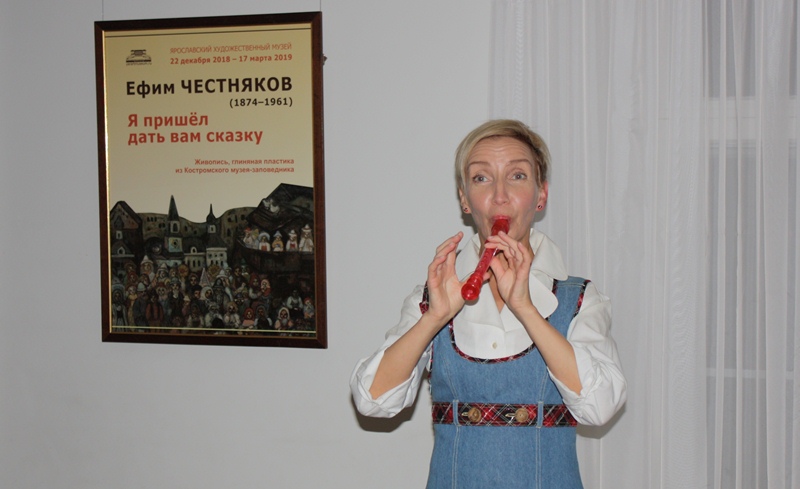 21 декабря в Ярославском художественном музее открылась выставка произведений Ефима Честнякова из собрания Костромского музея