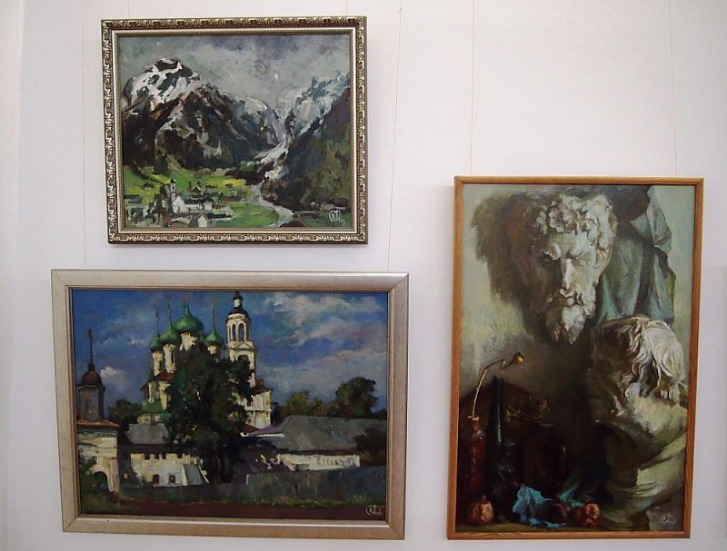 Выставка работ Владимира Назаренко открылась в художественном училище Ярославля