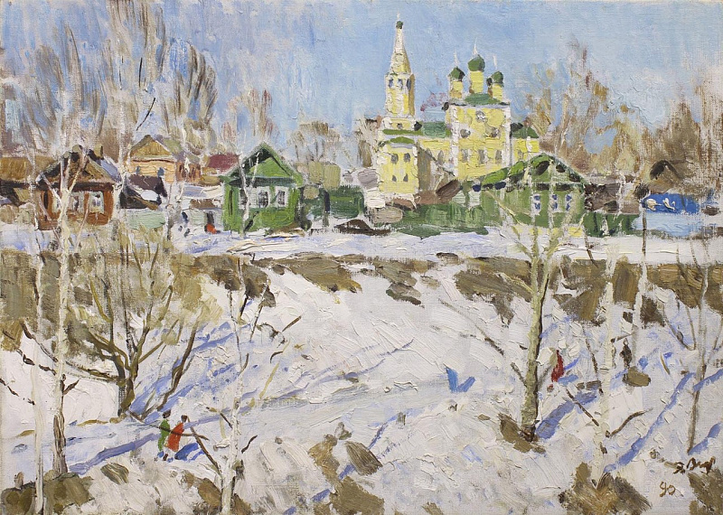 В Ярославле пройдет выставка картин Эдварда Выржиковского - одного из лучших пейзажистов России