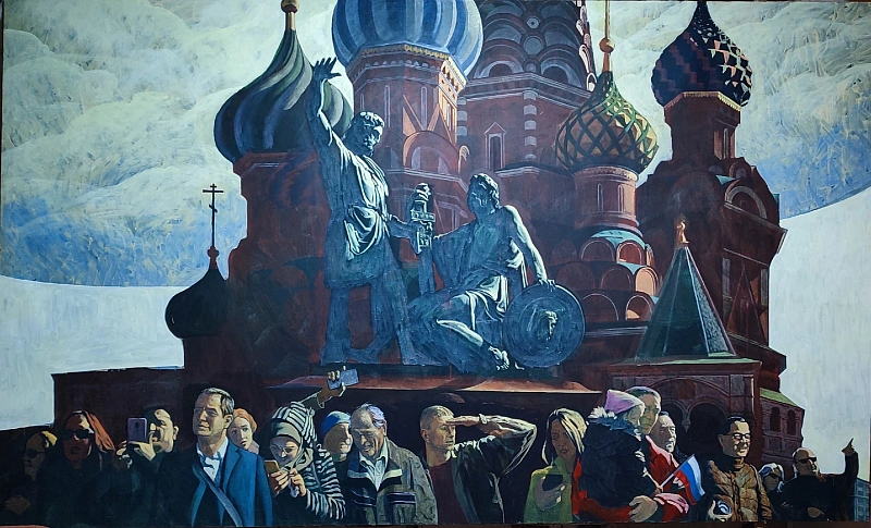 Картина ярославского художника Николая Пака «Москва» представлена на выставке VII Московской Арт Премии