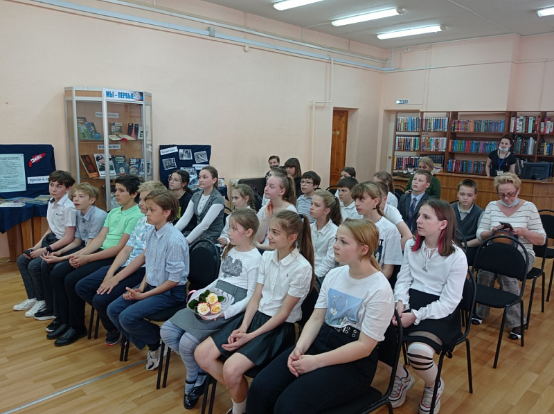 Встреча школьников с писателем-краеведом Натальей Обнорской