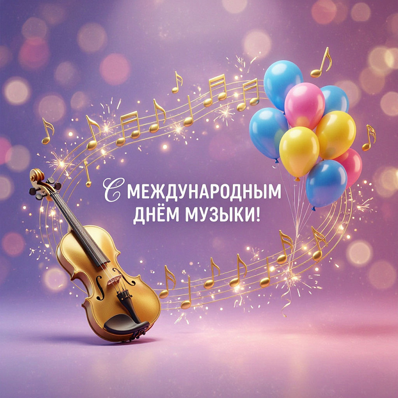 С Международным днём музыки!