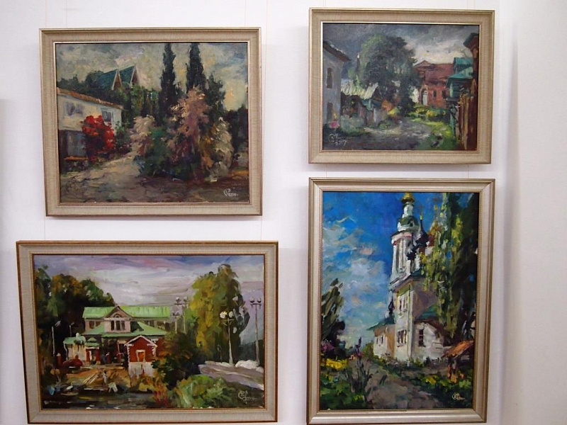 Открылась выставка произведений В.А. Назаренко