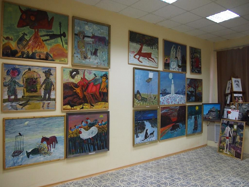 В Ярославле открывается выставка из собрания частного музея авангардного и наивного искусства «Авангард. Углич» 