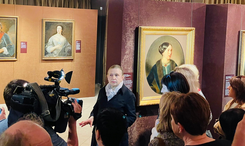 Выставка «Русские аристократы кистью европейцев» открылась в Музее зарубежного искусства