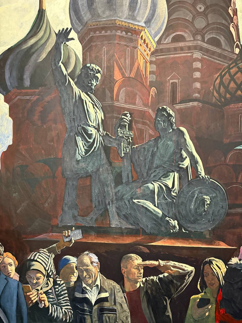 Картина ярославского художника Николая Пака «Москва» представлена на выставке VII Московской Арт Премии