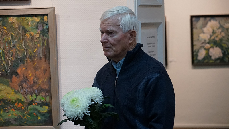 ​Открылась юбилейная выставка Вячеслава Токмакова
