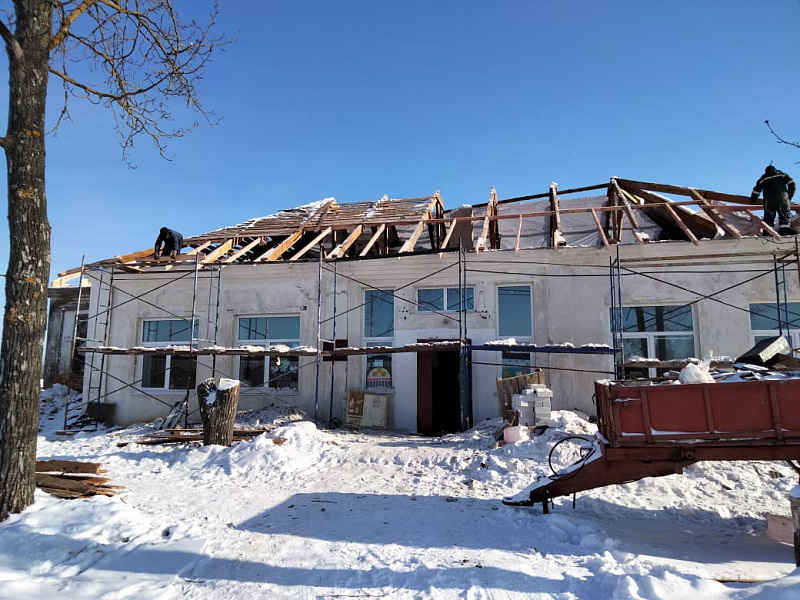 ​В деревне Галачевская Мышкинского района приступили к капитальному ремонту дома культуры